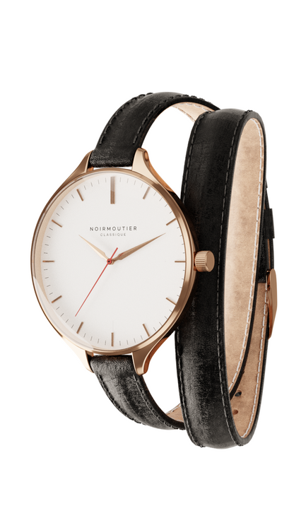 Classique Femme - Acier Noir