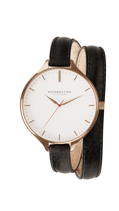 Classique Femme - Acier Noir